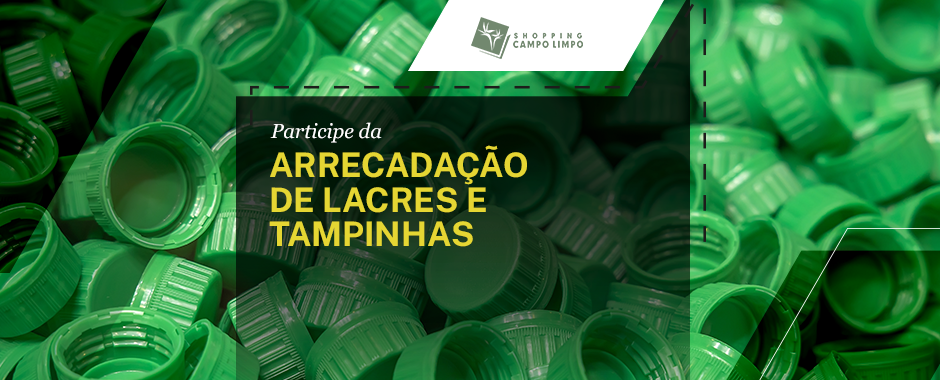 Doe Tampinhas e Lacres de Latinhas